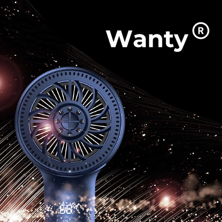 Uscator de Par Profesional, Feon, 2400W, Tehnologie Inovativa de Protectie a Parului Wanty