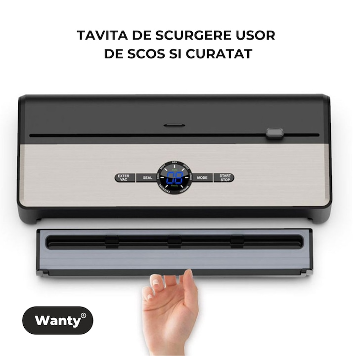 "Aparat de Vidat si Sigilat Wanty®️" "Aparat de vidat" "Aparat de sigilat" "Wanty®️" "Aparat de vidat alimente"