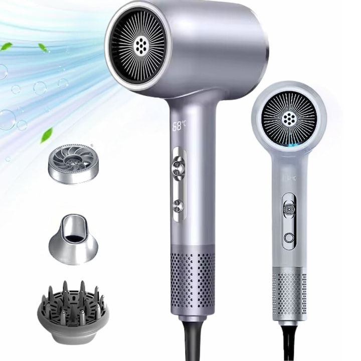 Uscator de Par Profesional, Feon, 2400W, Tehnologie Inovativa de Protectie a Parului Wanty