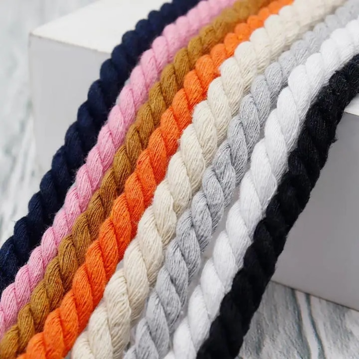 Sireturi Rope Laces Wanty ®  Bumbac, Capat Transparent si Textura Clara Wanty