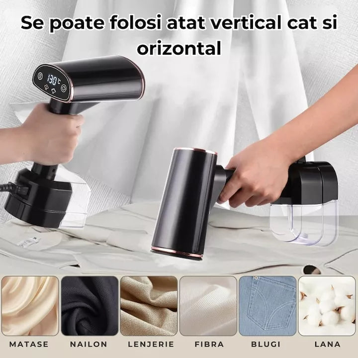 steamer haine utilizare verticala si orizontala